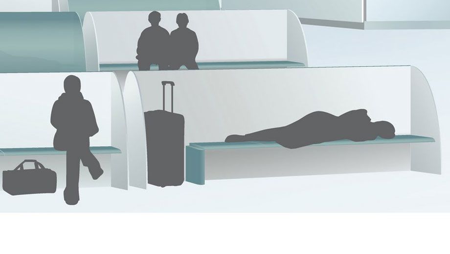 The best airports to get some shut-eye while waiting for the red-eye