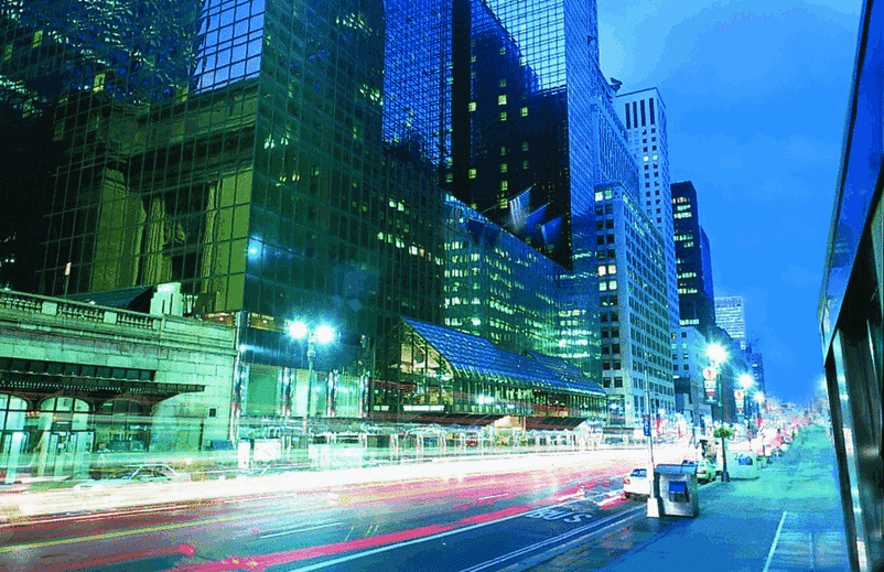 The Grand Hyatt Hotel in New York