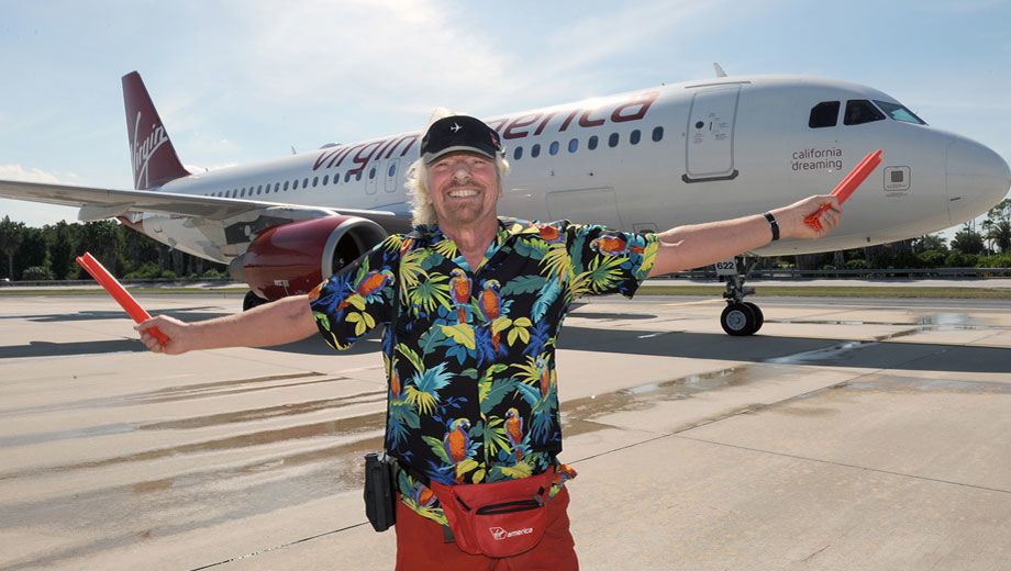 Richard Branson checks in as FourSquare's Mayor Of Virgin America