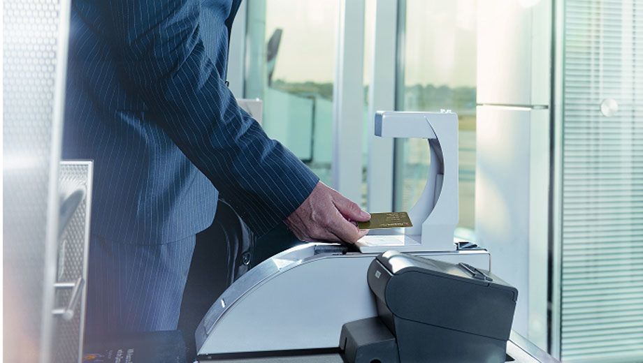 Not all airports will be equipped with the Q Card scanners