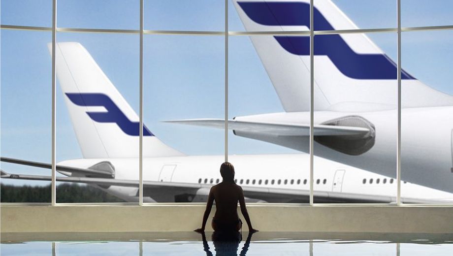Finnair's spa and sauna: is jetlag Finnish-ed? 
