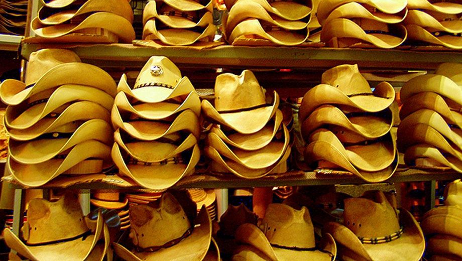 Cowboy hats could become the hot new duty-free gift...