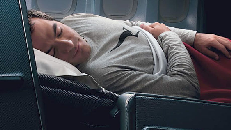 Qantas says its international SkyBeds will be available on flights to and from Perth.