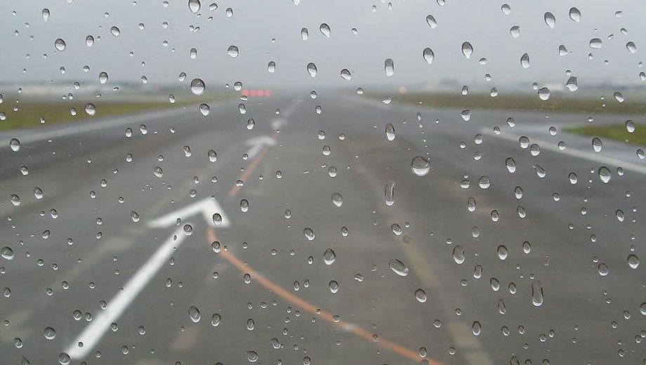 The runway ahead of a plane about to take off at Narita Airport. Photo: Major Nelson