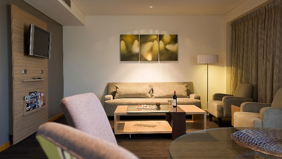 Crowne Plaza is offering the luxury and services of a five star hotel with the space and pricing of an apartment hotel for longer stays.