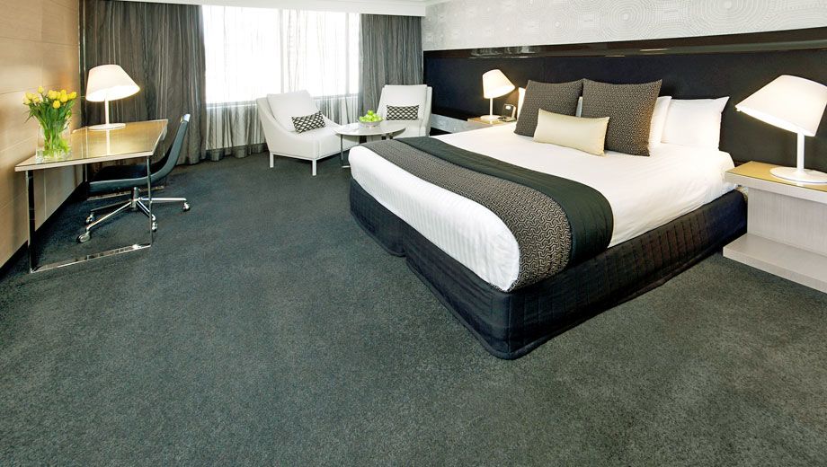 The Sebel Premium business traveller-focussed rooms in Brisbane are freshly refurbished in a clean, modern style.