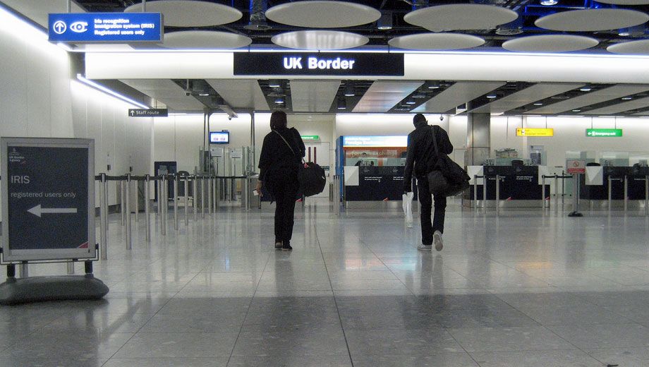 You can bet on the UK border being much, much busier than this when the passport control people are on strike this Thursday.