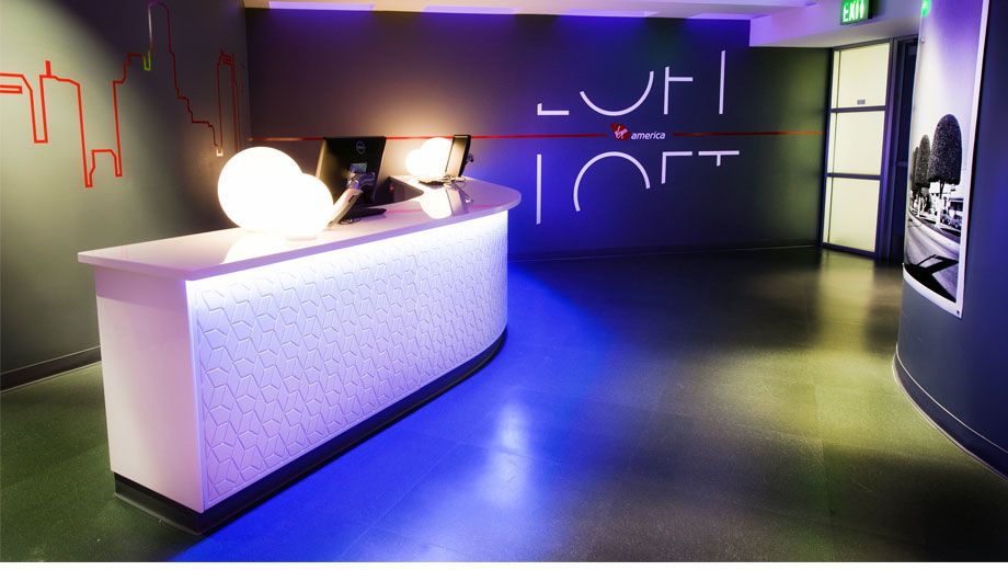 Join us on an in-depth photo tour of "The Loft", Virgin America's new lounge at LAX â€” also available for Virgin Australia flights!