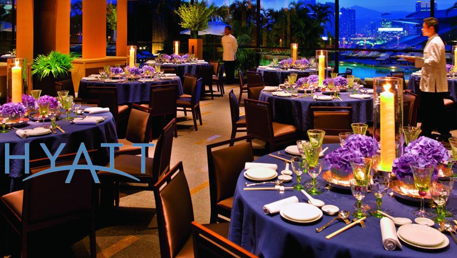 The Grand Hyatt in Hong Kong