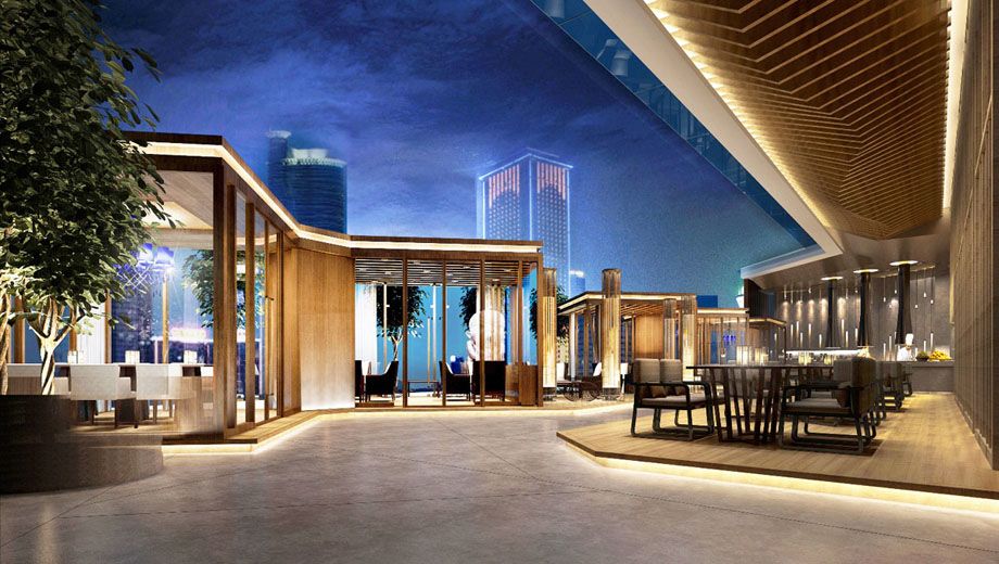 Unwind at the T2 Bar at the Langham Place, Xiamen hotel