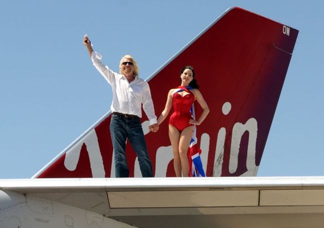 Branson considers dropping Virgin Atlantic