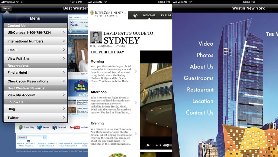 iPad apps for hotels reviewed