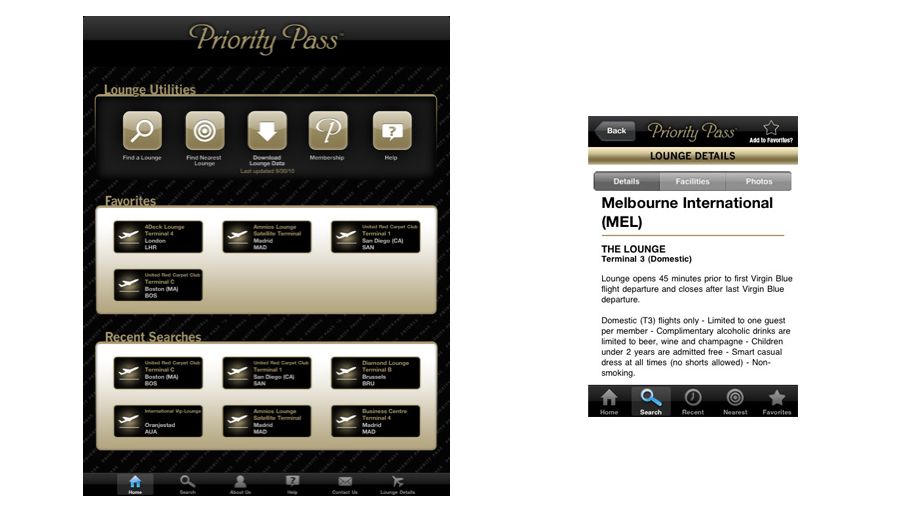 Priority Pass releases new lounge finding app for iPhone, iPad and iPod Touch