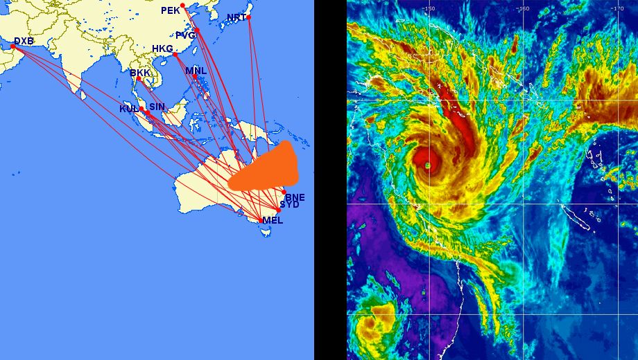 Cyclone Yasi: delays to flights from Sydney, Melbourne, Brisbane & Canberra?