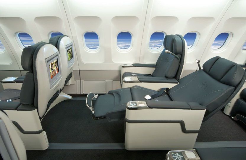 PICTURES: Virgin Blue's new business class seats
