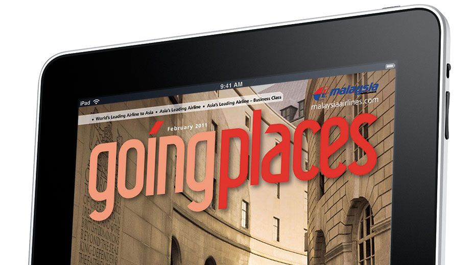 Airline takes its inflight magazine onto the iPad