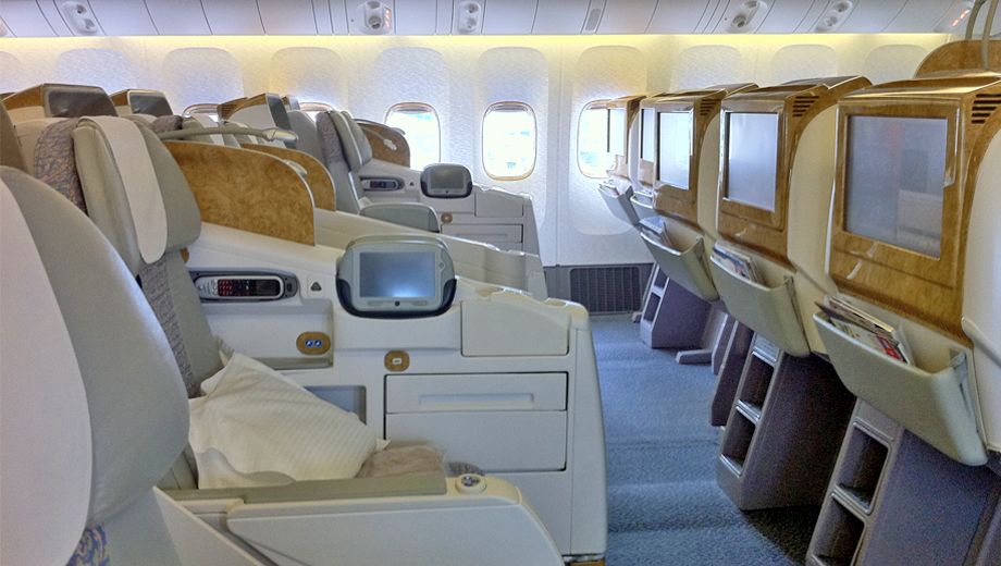 The best seats in Business Class on Emirates' Boeing 777-300ER