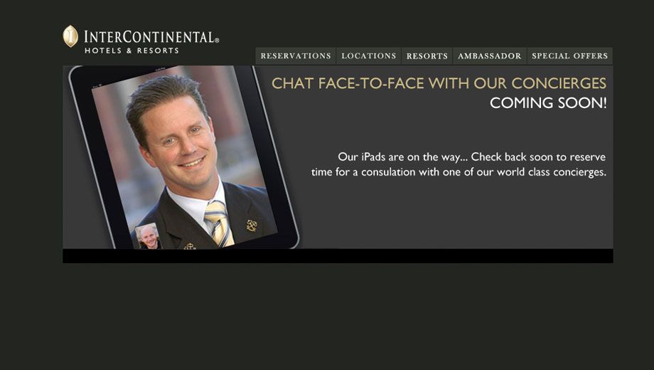 InterContinental hotels launch iPad 2 concierge program 