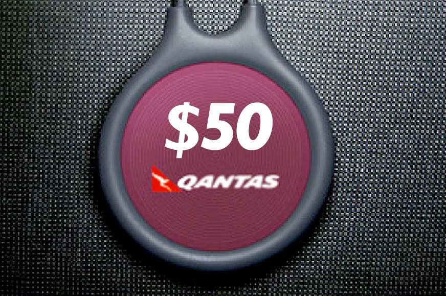 Qantas starts selling wireless bag tags for $50 each