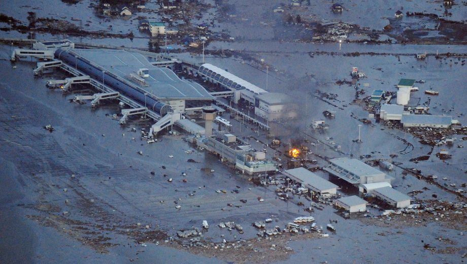 Sendai Airport, devastated by tsunami, reopens April 13th