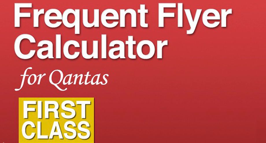 New Qantas Frequent Flyer calculator app for iPhone and Android