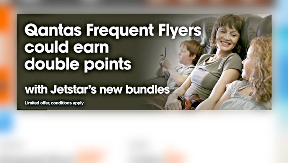 Get the points: Qantas Double Frequent Flyer points for Jetstar customers