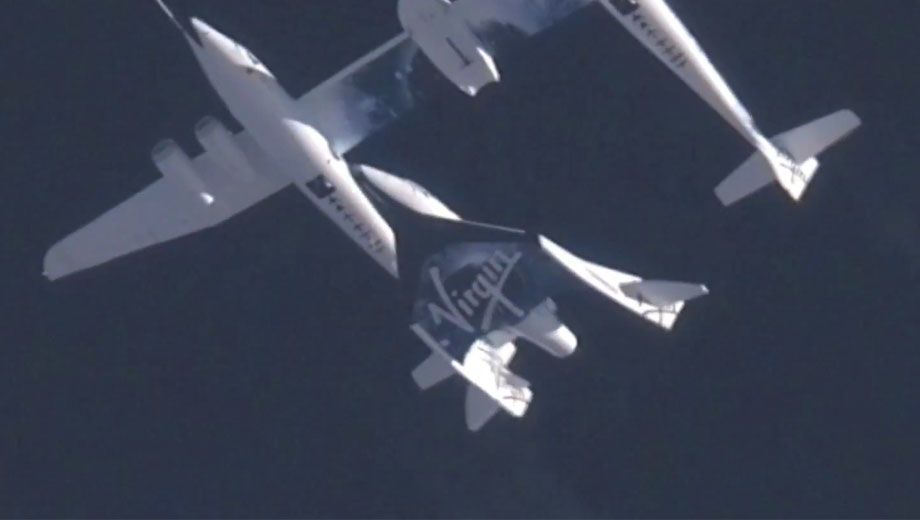 First video: Virgin Galactic's SpaceShipTwo flight and landing 
