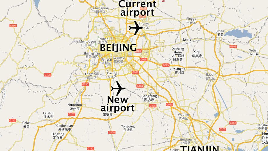 Beijing's new airport approved: airlines to be split by alliance