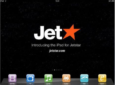 Jetstar launches in-flight iPad rentals: movies, TV, games, books
