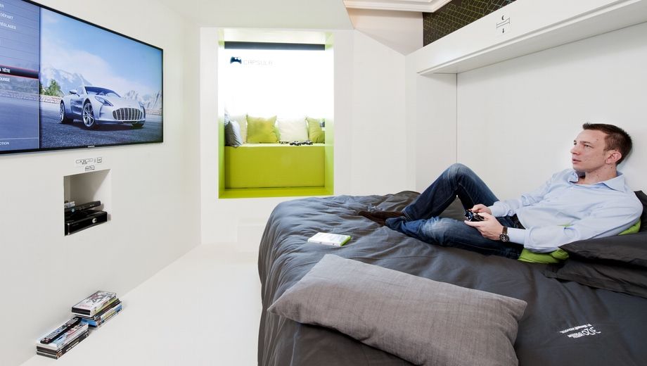Novotel & Microsoft reveal funky 'hotel room of the future'