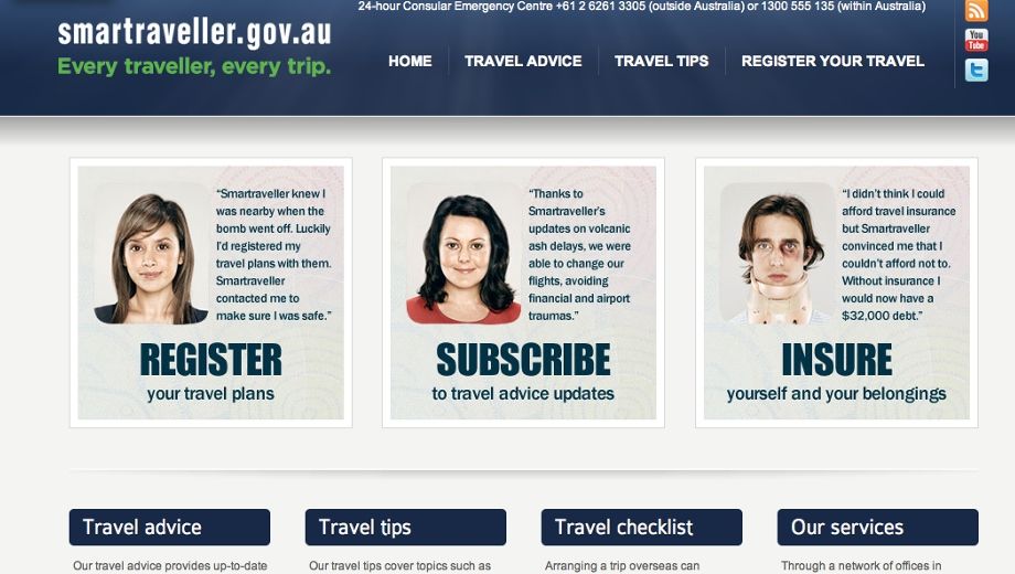 New look and features for Govt's Smartraveller website  