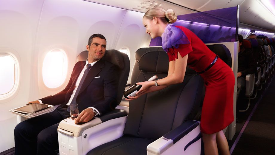 Qantas vs Virgin Australia in battle for business class travellers