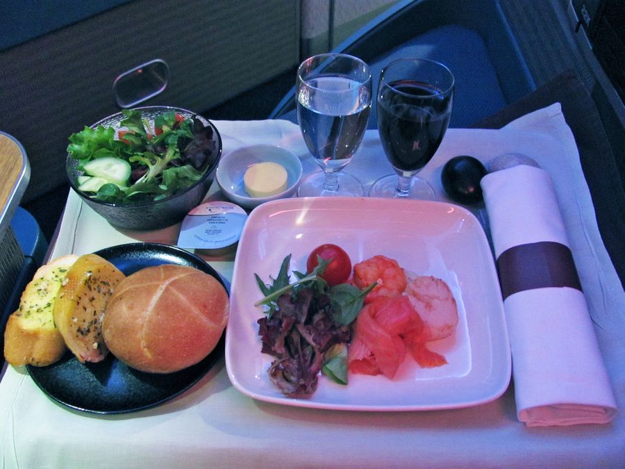 Reader pics: the best (and worst) of business class food