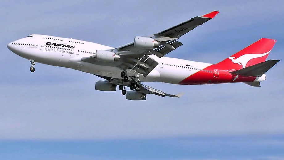 Qantas A380-style 747 revamp in full swing: third jumbo takes off