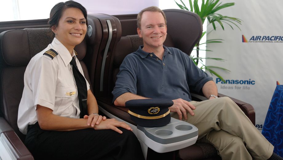 Air Pacific reveals new seats & screens for Airbus A330
