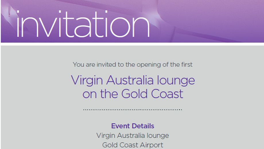 Virgin Australia opens Gold Coast airport lounge this week