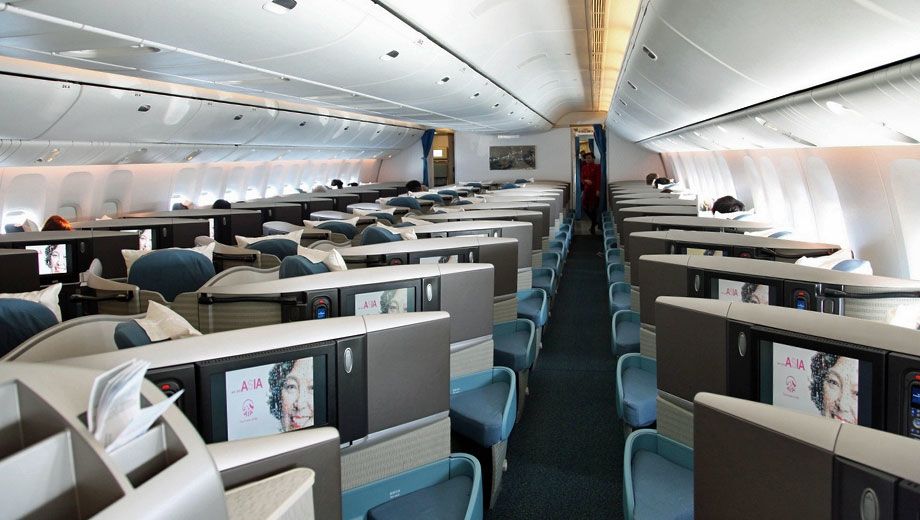 Best seats: (old) business class, Cathay Pacific Boeing 777-300ER