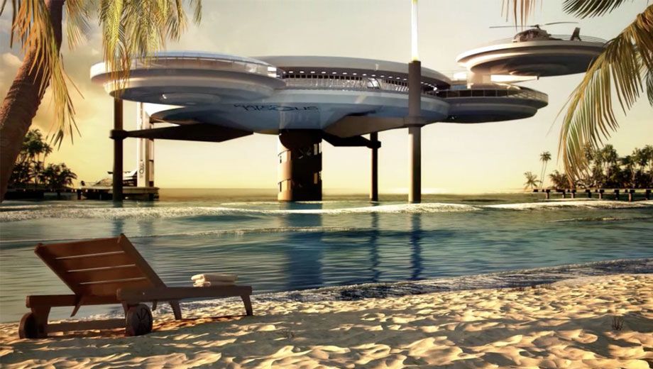 New in Dubai: the underwater hotel room