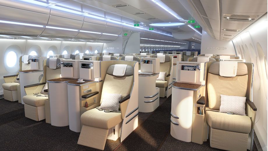 Photos: Airbus A350 business class designs showcase long-haul luxe
