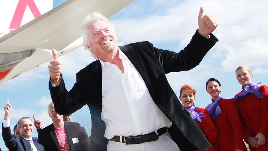 Sir Richard Branson slams Qantas, 
