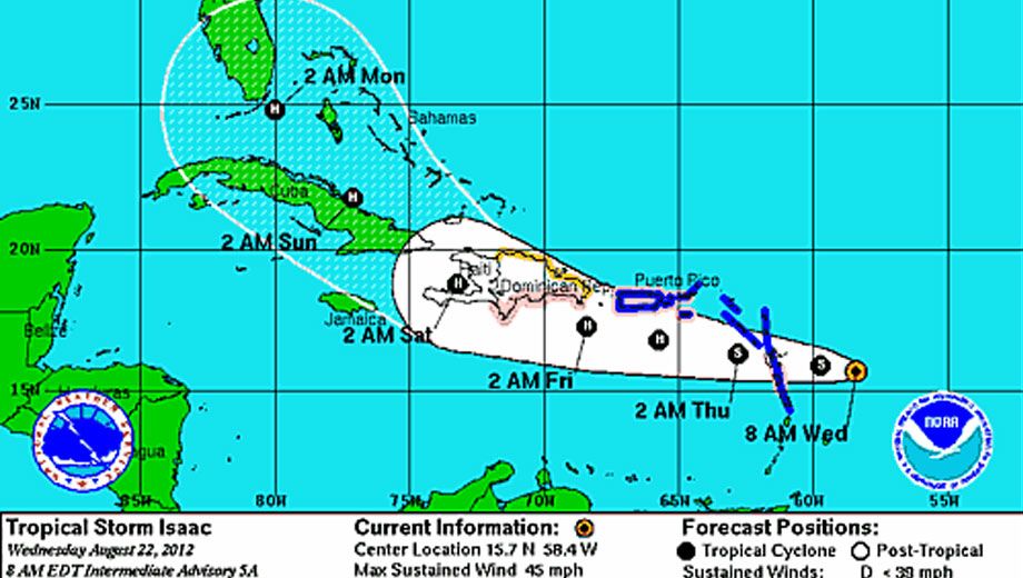 Hurricane Isaac aims for Florida this weekend: what you can do