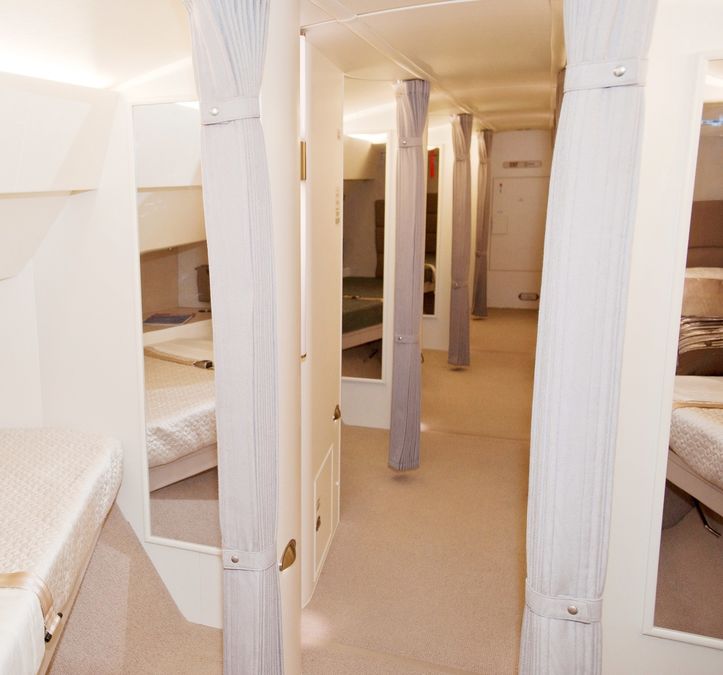 Boeing's best bedroom: the luxury loft of a private jumbo 747-8