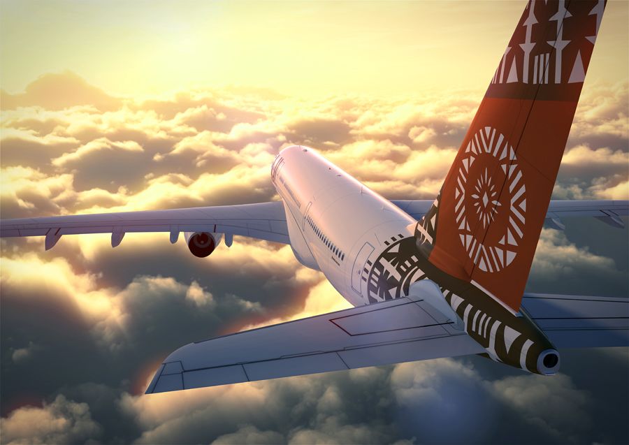 Air Pacific's first Airbus A330 in new 'Fiji Airways' livery (new seats, too)