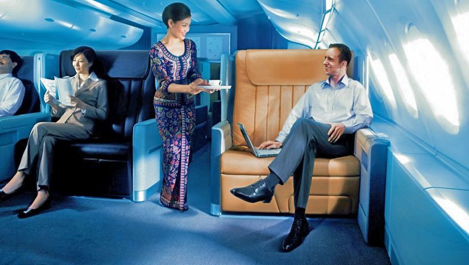 Singapore Airlines upgrades older 777 business class to A380 seat