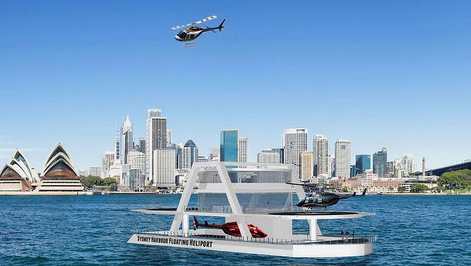 Sydney Harbour to get floating heliport