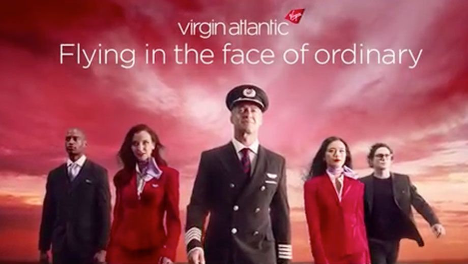 Virgin Atlantic's new ad campaign: flight crew as superheroes?