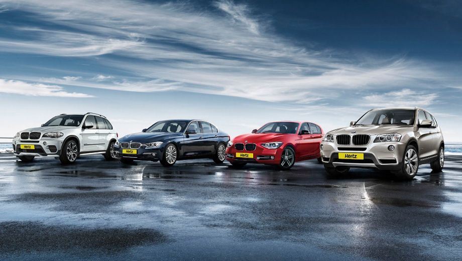 Hertz puts BMWs on the rent-a-car roster