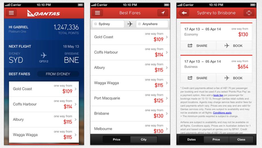 Qantas releases new iPhone travel app, says Android app is on the way