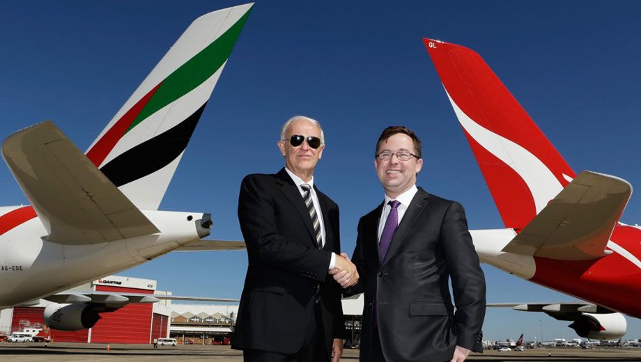 Alan Joyce: alliance with Etihad vs Emirates like 