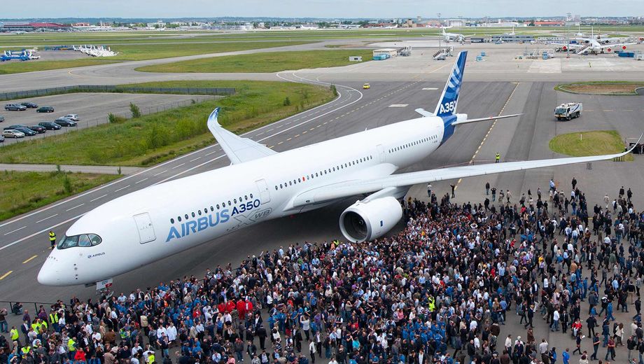Airbus A350 makes its first 'virtual flight'